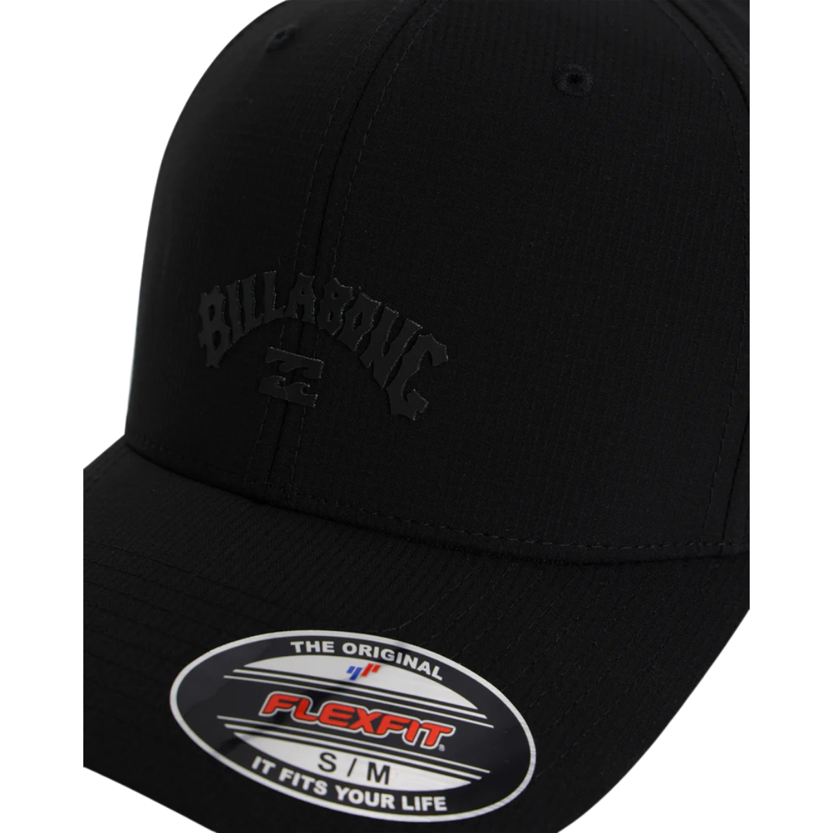 Billabong Men's Surftrek Ripstop Flexfit Cap - Stealth Black