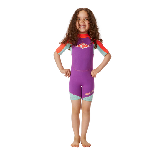 Rip Curl Toddlers Omega Back Zip Springsuit - Pink