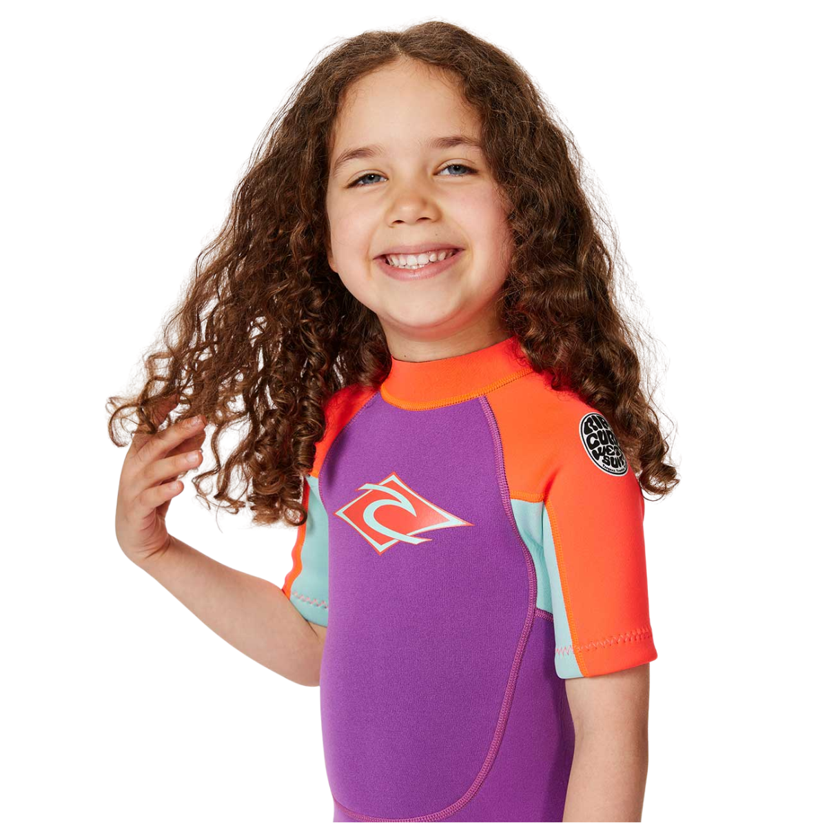 Rip Curl Toddlers Omega Back Zip Springsuit - Pink