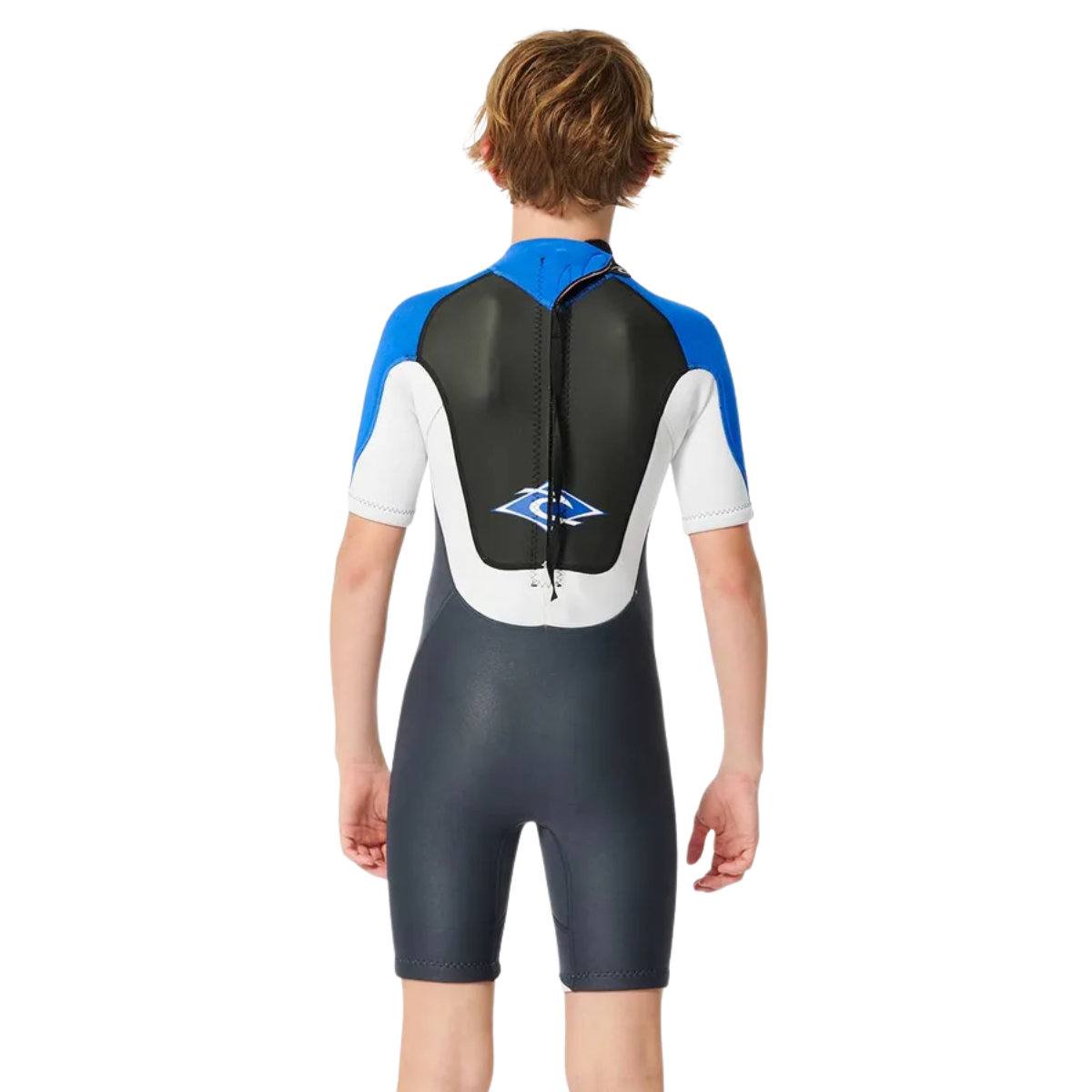 Rip Curl Kids Omega 2mm Back Zip Springsuit - Blue