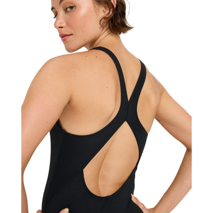 Roxy Womens Active One Piece Boyleg Swimsuit