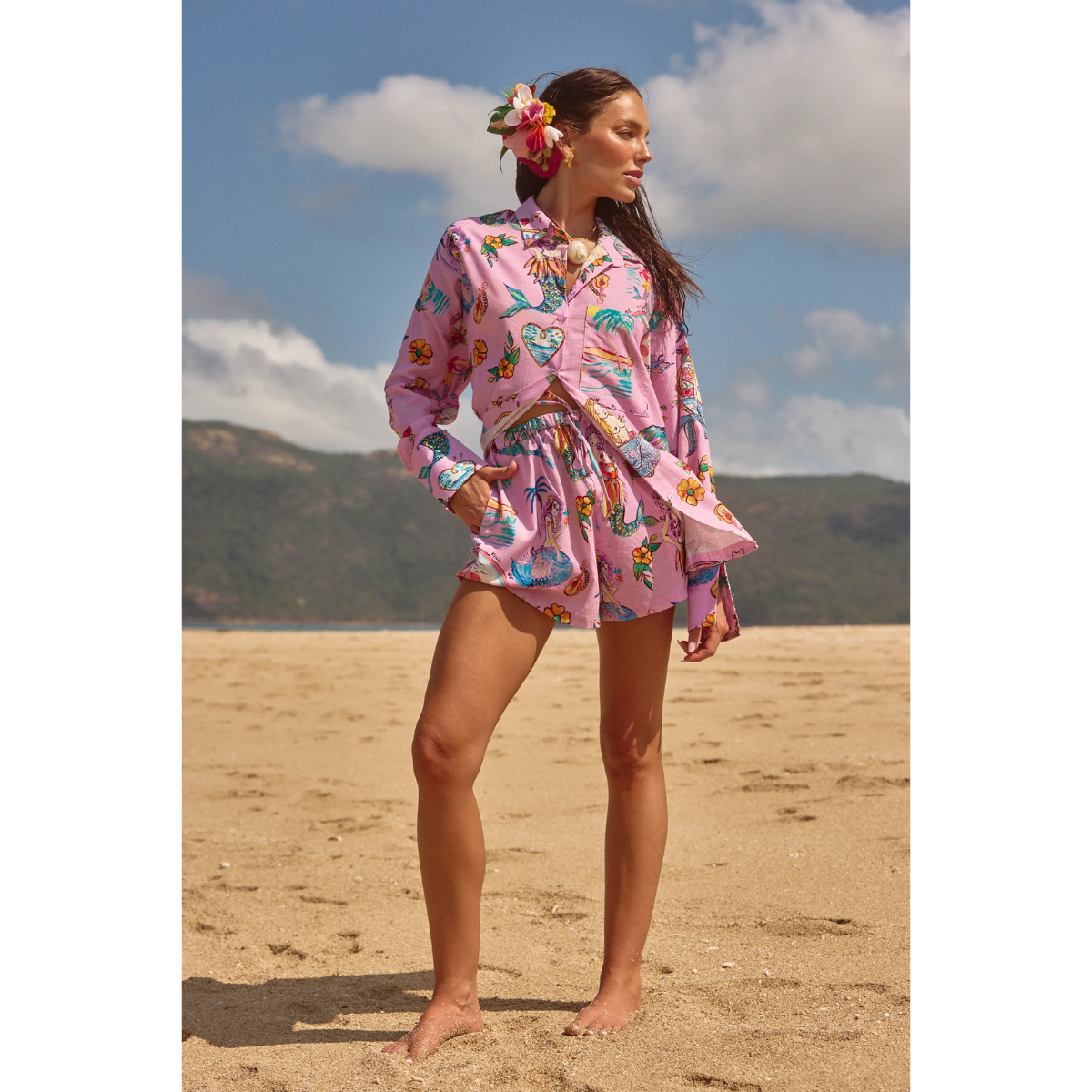 Sabbi The Altos Short - You're Beautiful Pink