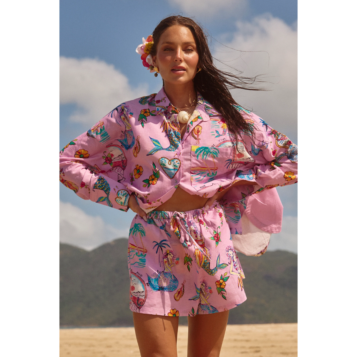 Sabbi The Altos Short - You're Beautiful Pink