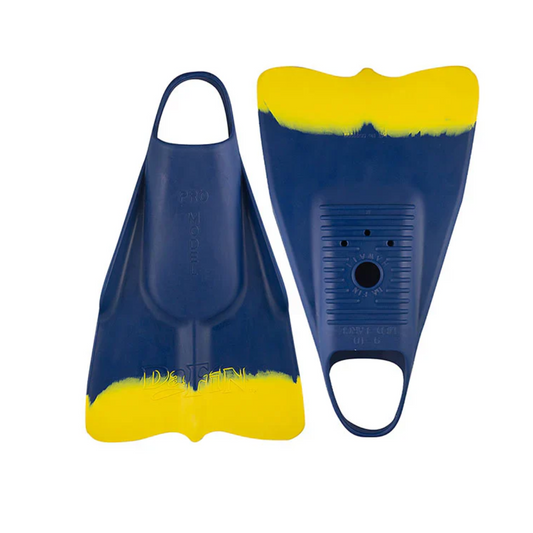 DaFin Classic Fins - Navy/Gold