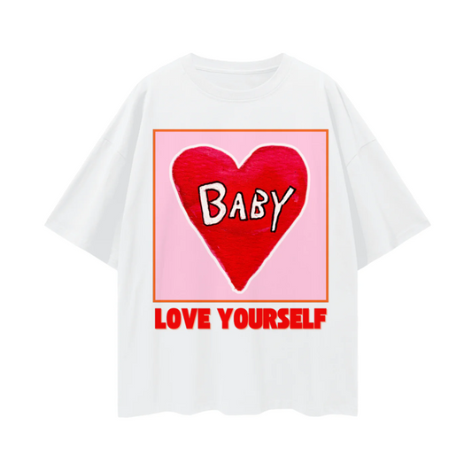 Maku Baby, Love Yourself Oversized Tee