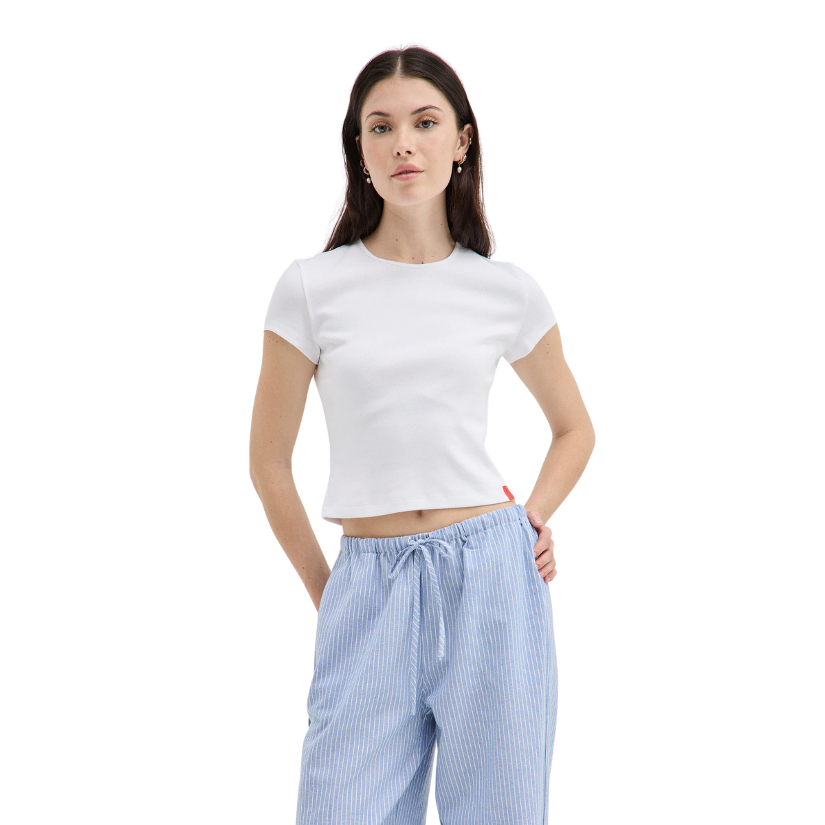 Holiday Shop Stripe Tie Pant
