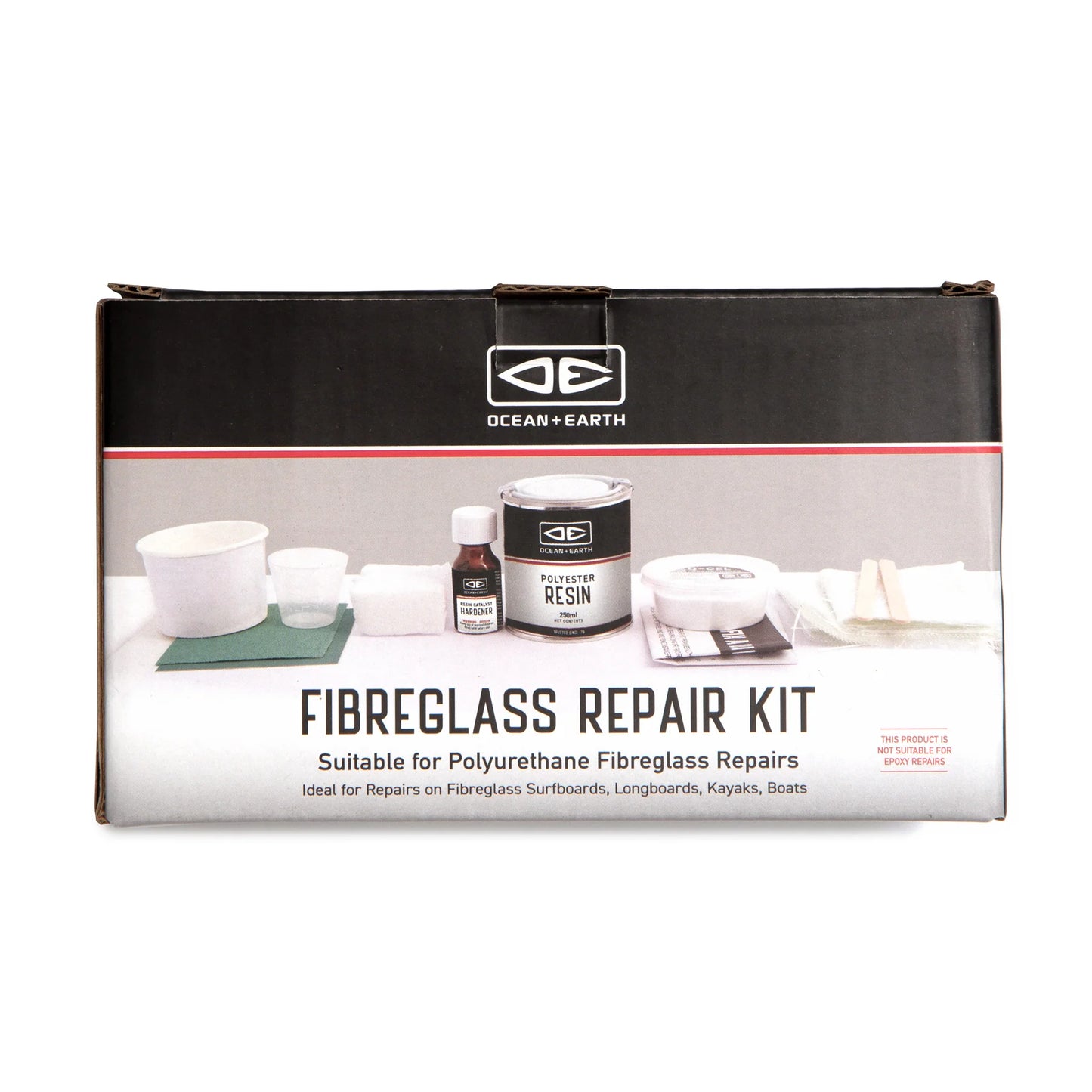 Ocean & Earth Fibreglass Surfboard Repair Kit