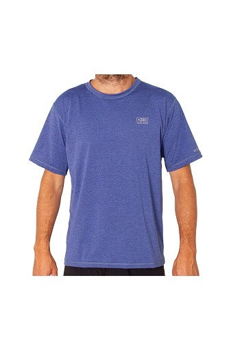 Ocean & Earth Surf Short Sleeve Mens Rash Shirt
