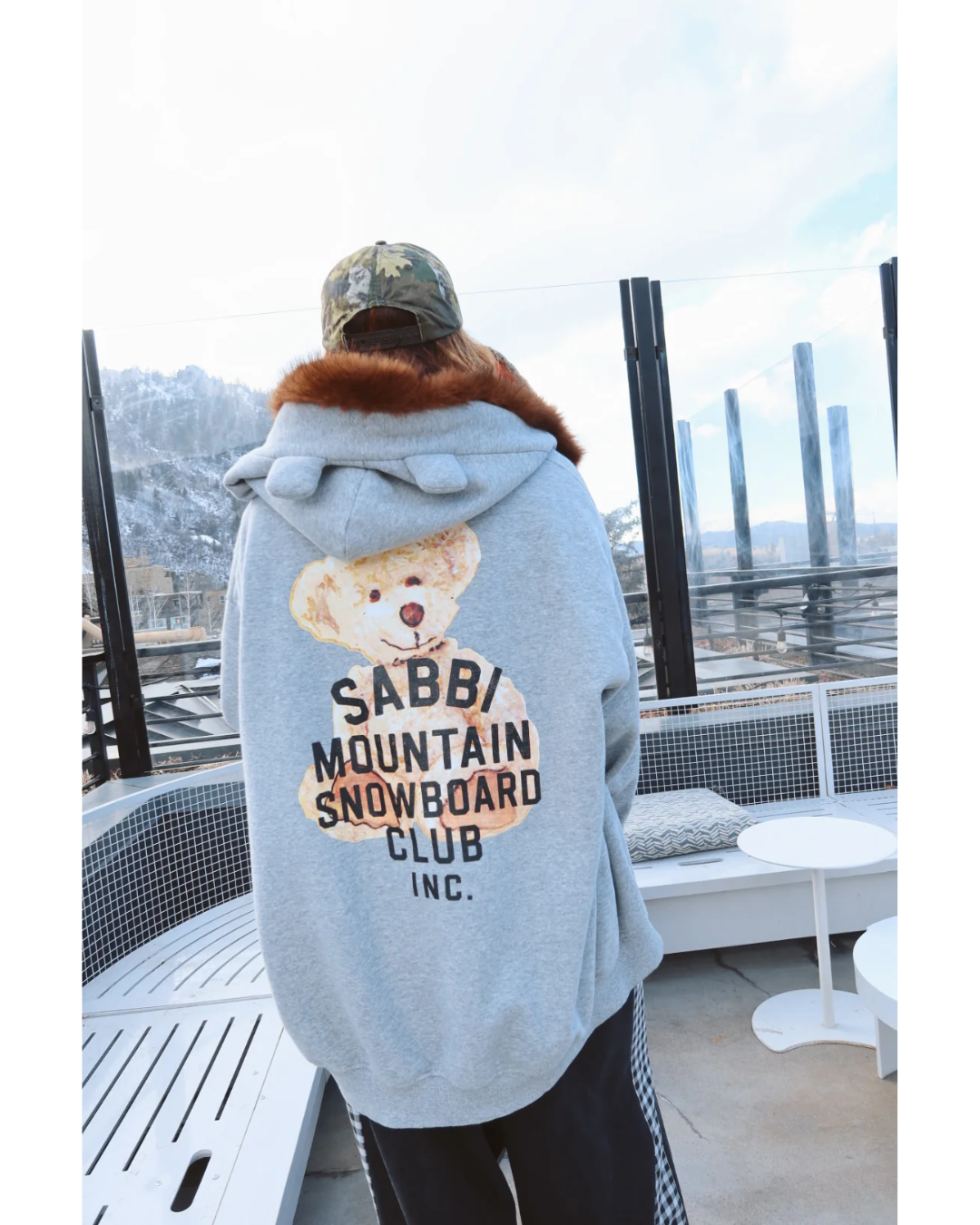 Sabbi Bear With Me Zip Hoodie - Launching 15th June, 7pm
