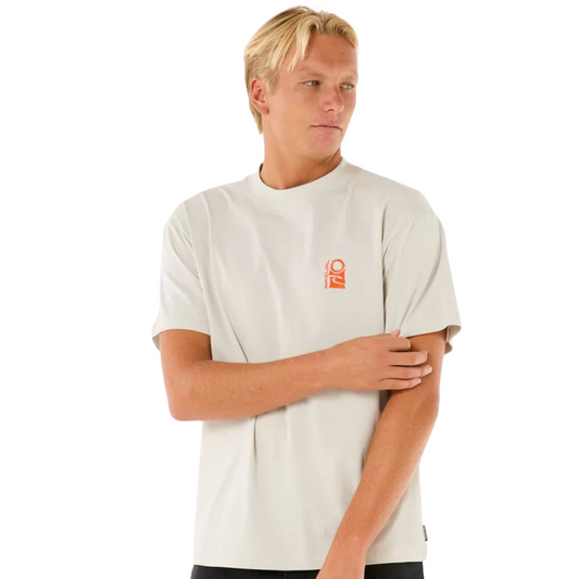 Rip Curl Search Embroidery Mens T-Shirt