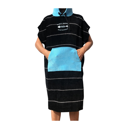 Dirty Rotten Surfboards Hooded Adults Poncho