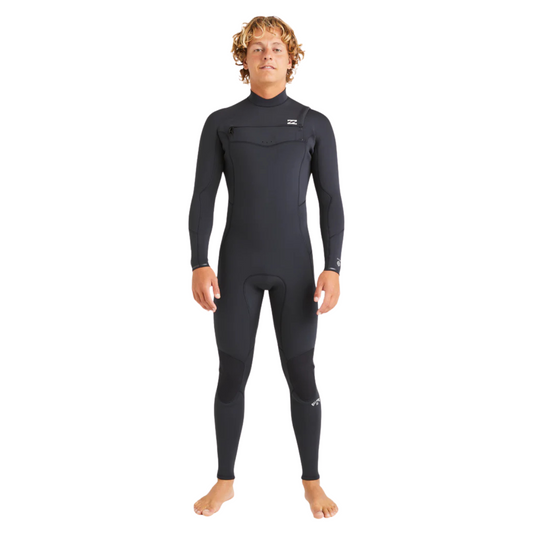 Billabong 3/2mm Absolute Natural Chest Zip Mens Steamer