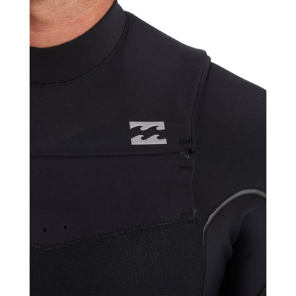 Billabong 3/2mm Furnace Natural Chest Zip Mens Steamer