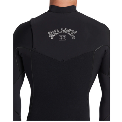 Billabong 3/2mm Furnace Natural Chest Zip Mens Steamer