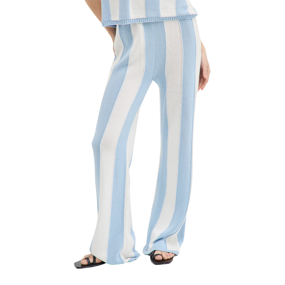 Holiday Shop Striped Knit Pants