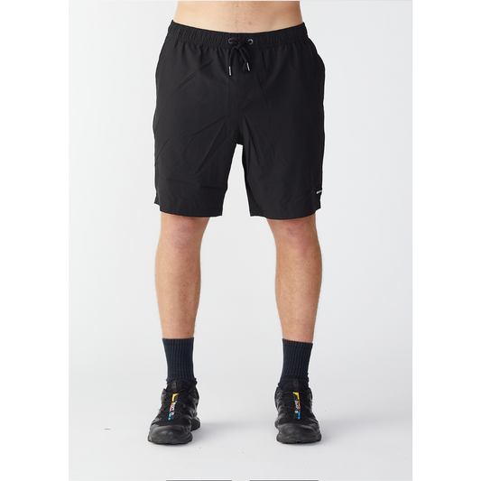 Dirty Rotten Surfboards Oceanside Elastic Boardshort - Black