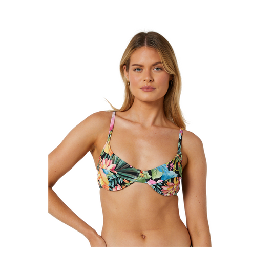 Poolside Paradiso Lush Tropics Balconette Underwire Top