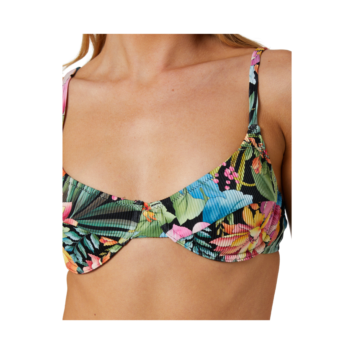 Poolside Paradiso Lush Tropics Balconette Underwire Top