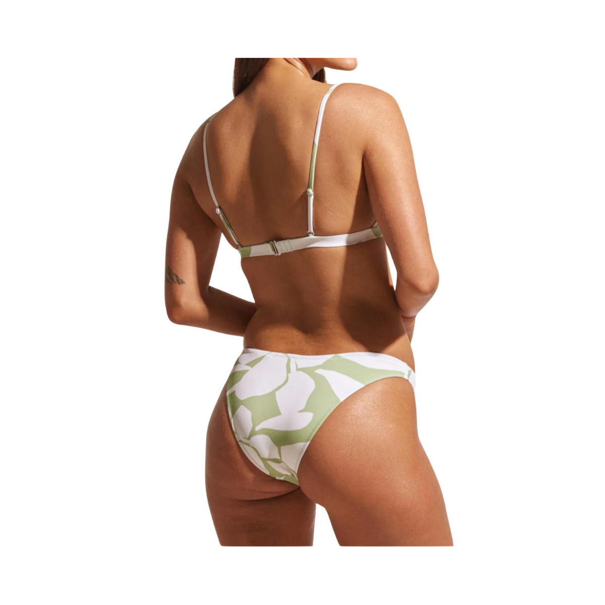 Poolside Paradiso Palm Islander Hi Cut Curve Pant