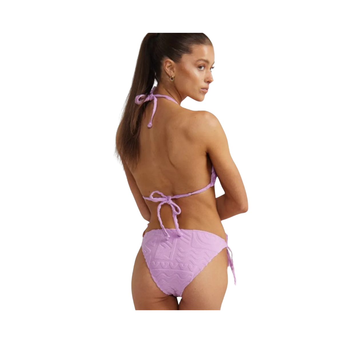 Poolside Paradiso Mai Tai String Tie Bottom - Orchid