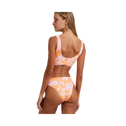 Poolside Paradiso Honolulu Scoop Crop Top