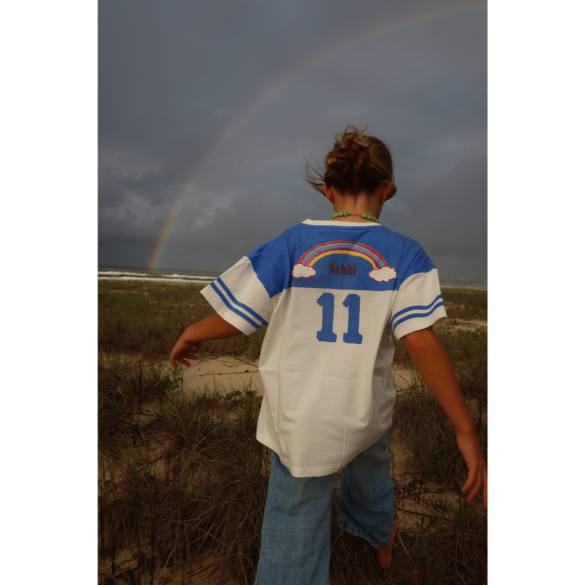Sabbi The Kids Pony Club Tee - Blue