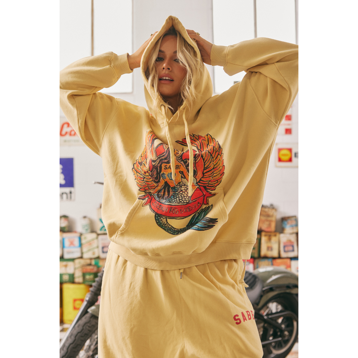 Sabbi The Brenda Energy Hoodie - Butter
