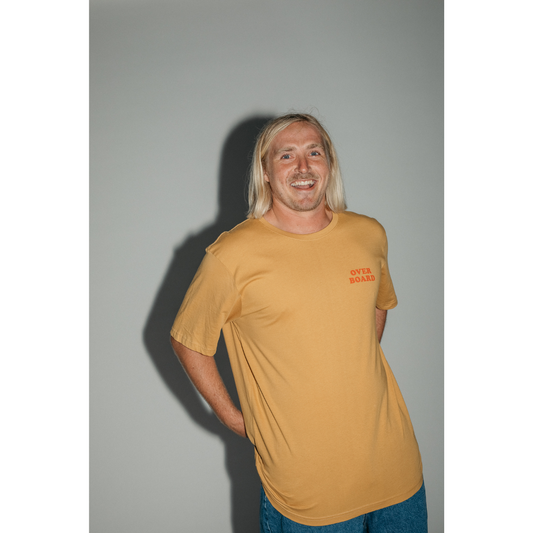 Overboard Surf Living The Good Life Mens T-Shirt