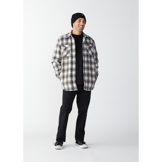 Overboard Surf Quiver Sherpa Jacket - Earth