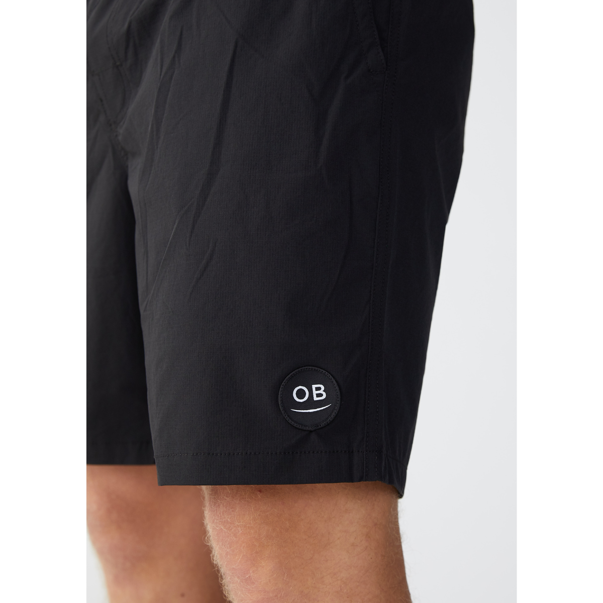 Overboard Surf Hermosa Elastic Waist Boardshort - Black