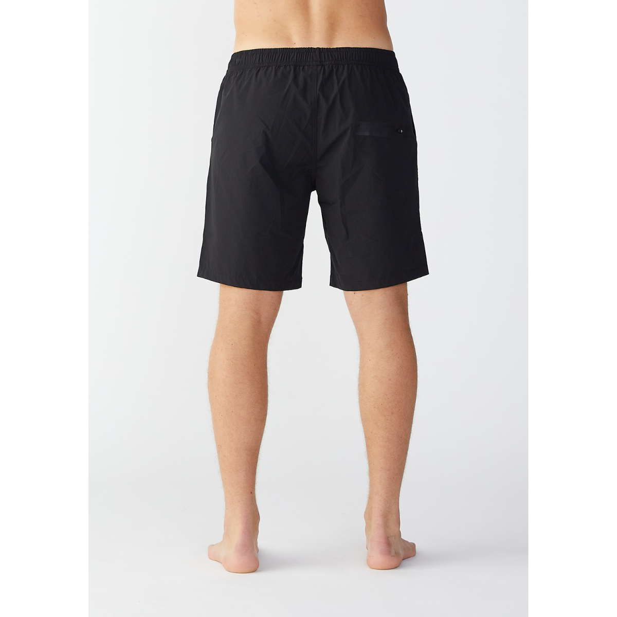 Overboard Surf Hermosa Elastic Waist Boardshort - Black