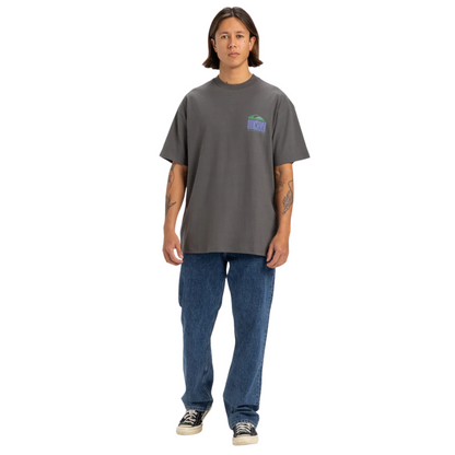 Quiksilver World Force Mens Tee - Dark Shadow