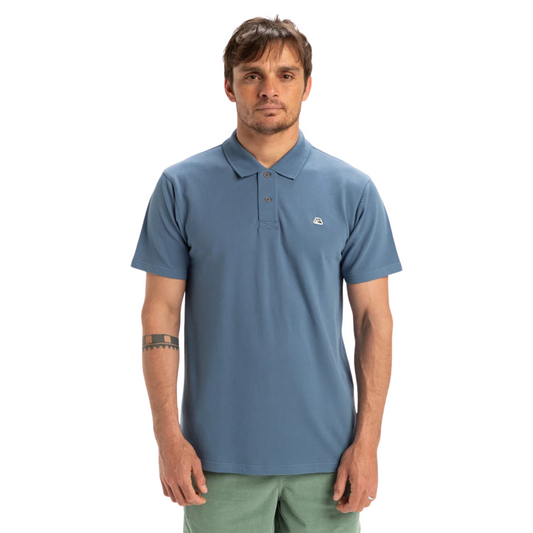 Quiksilver DNA Mens Polo - Coronet Blue