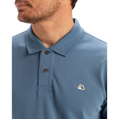 Quiksilver DNA Mens Polo - Coronet Blue