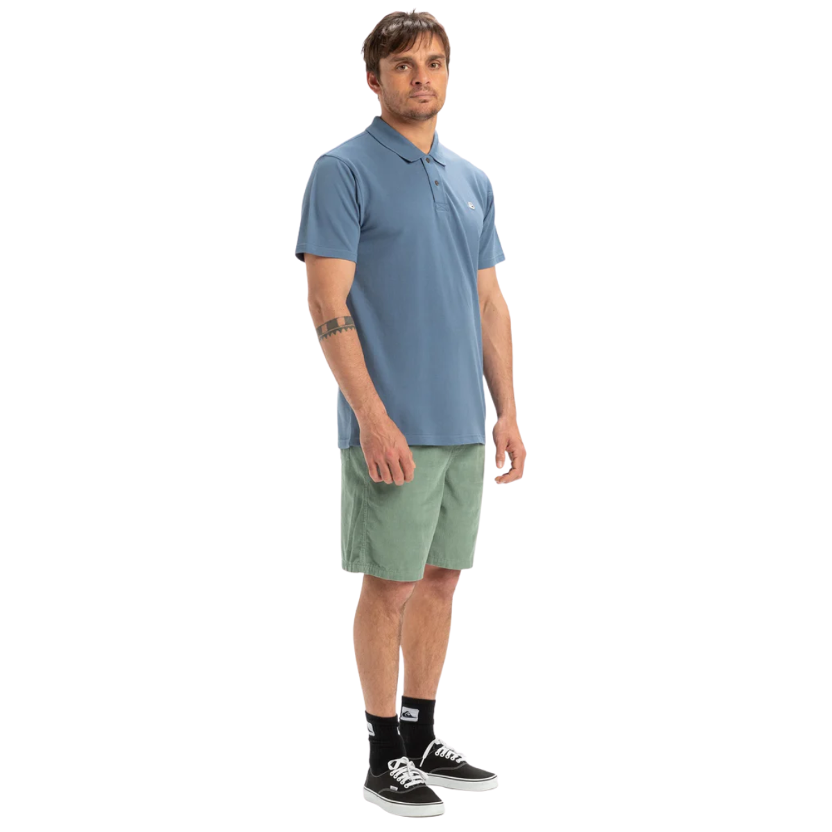 Quiksilver DNA Mens Polo - Coronet Blue