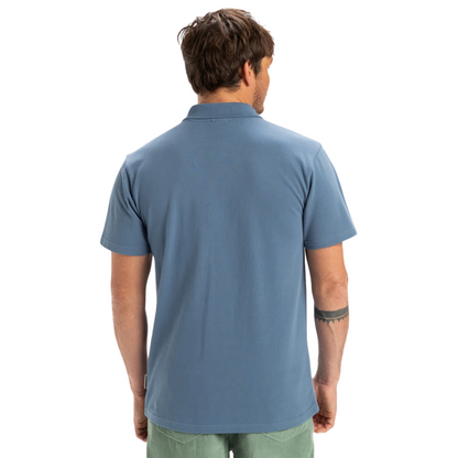 Quiksilver DNA Mens Polo - Coronet Blue