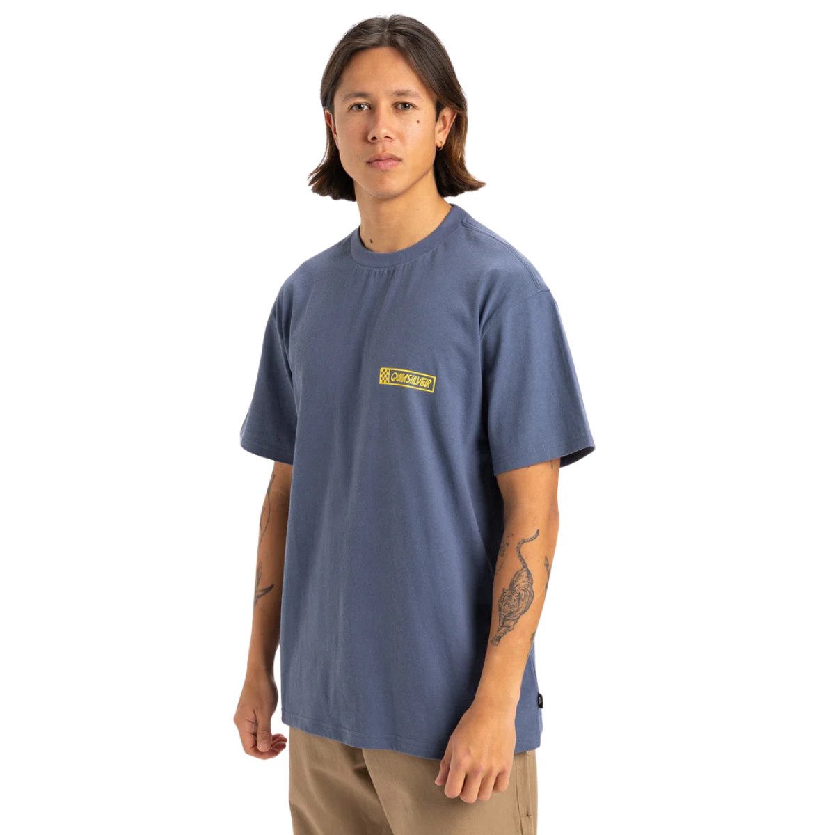 Quiksilver Down The Line Tee - Vintage Indigo