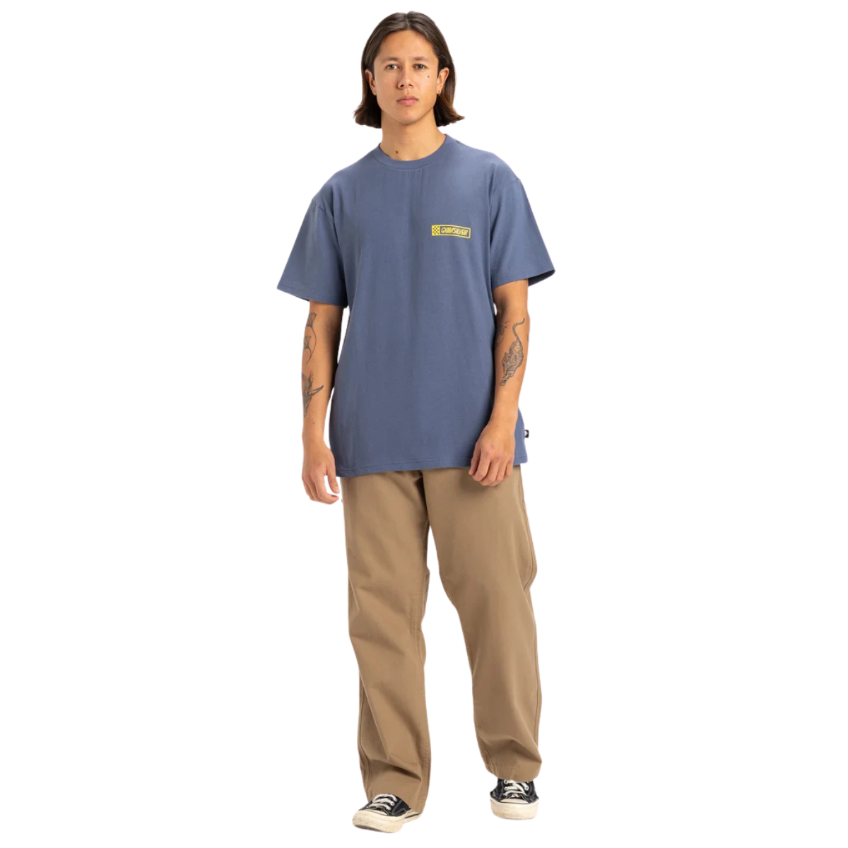 Quiksilver Down The Line Tee - Vintage Indigo
