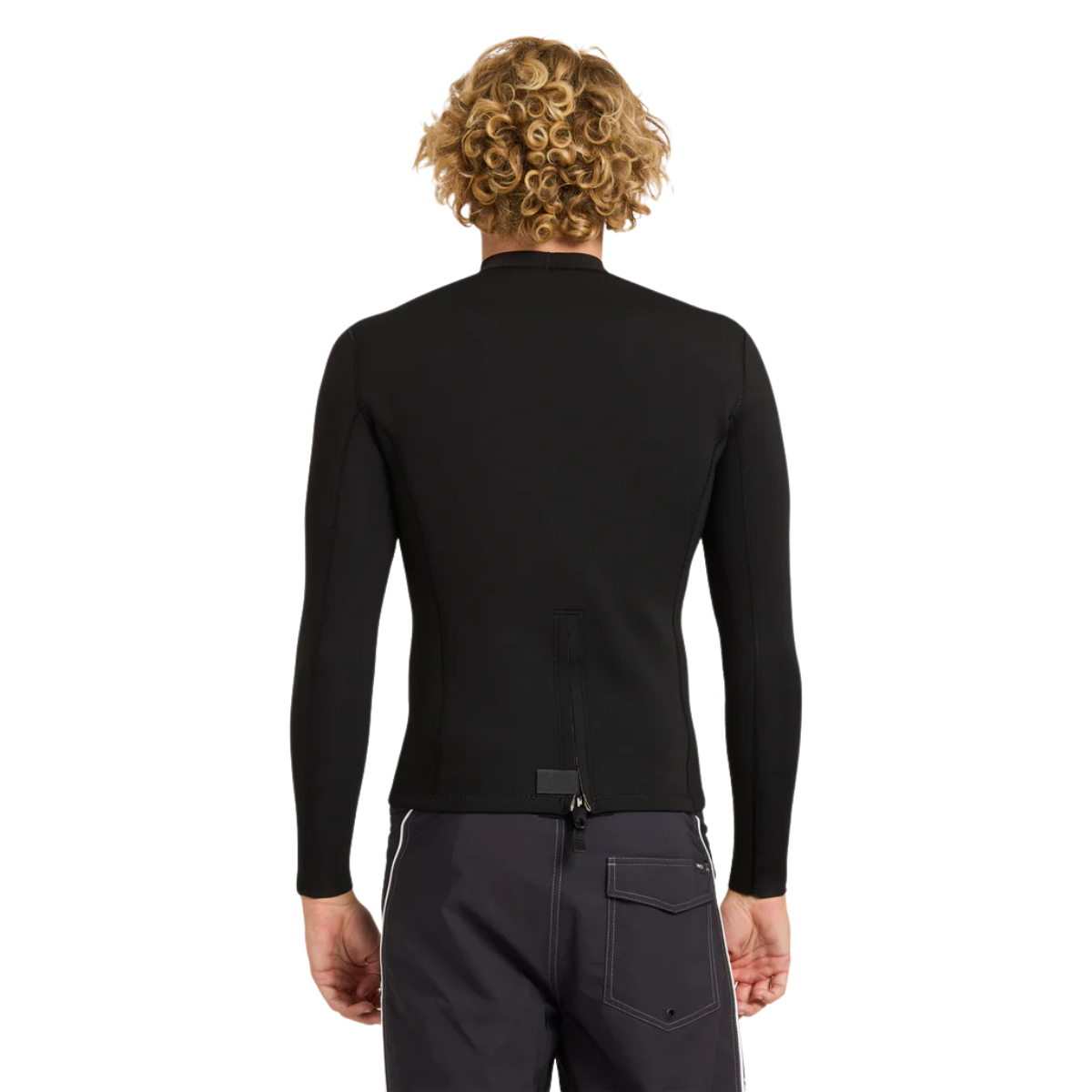 RVCA Balance Long Sleeve Mens Wetsuit Top - Black