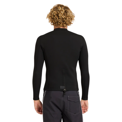 RVCA Balance Long Sleeve Mens Wetsuit Top - Black