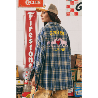 Sabbi The Horse Power Flannel
