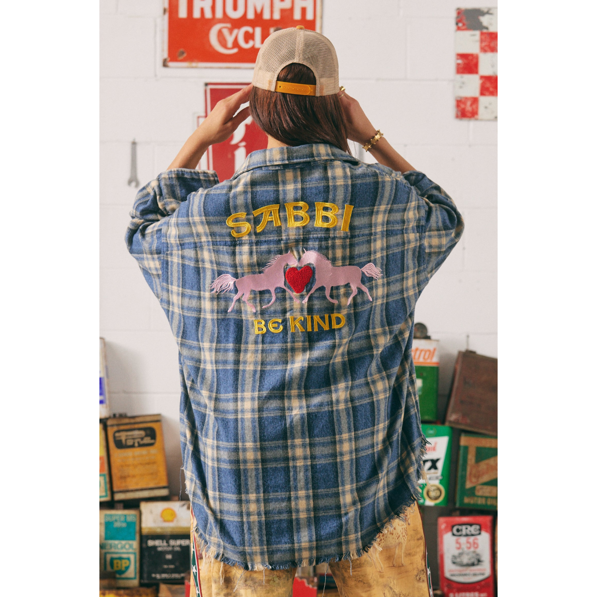 Sabbi The Horse Power Flannel