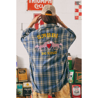 Sabbi The Horse Power Flannel