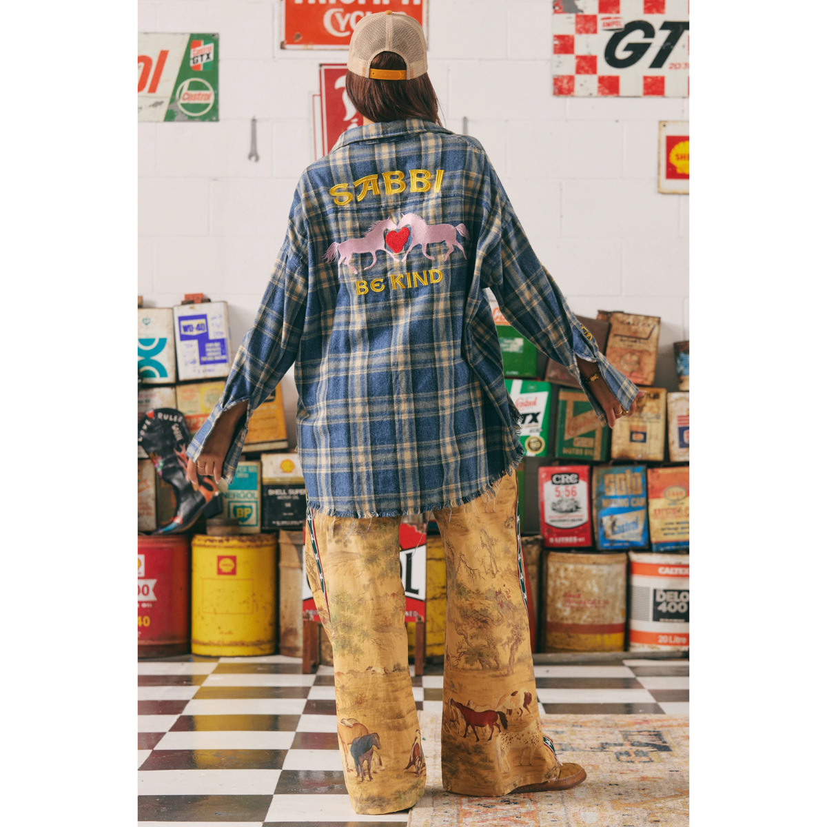 Sabbi The Horse Power Flannel