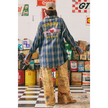 Sabbi The Horse Power Flannel