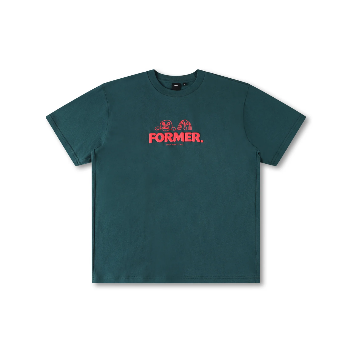 Former Want It All T-Shirt - Petrol