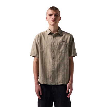 Former Reynolds Striped Shirt - Moss