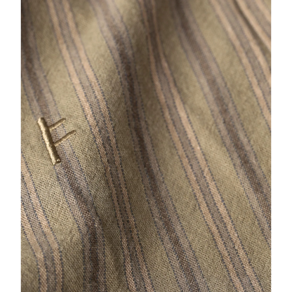 Former Reynolds Striped Shirt - Moss