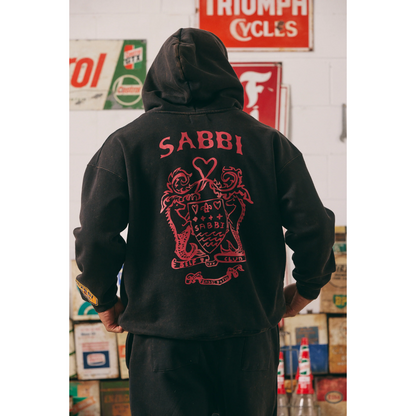 Sabbi The Be Kind Hood - Acid Wash Black