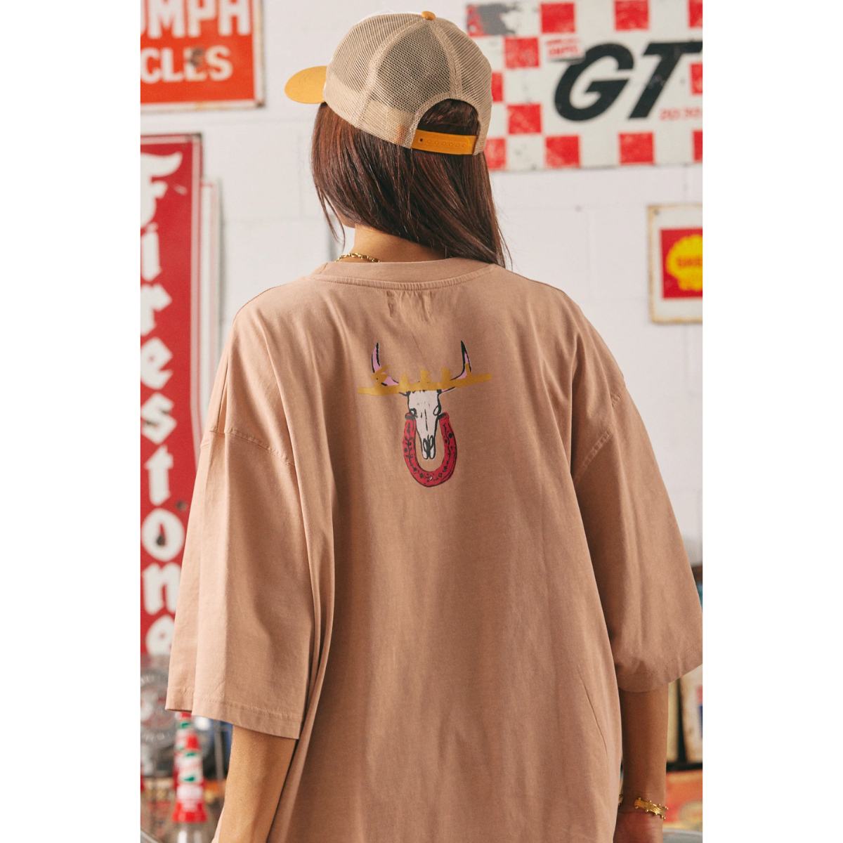 Sabbi The Oversized Sabbi Rodeo Tee - Blush